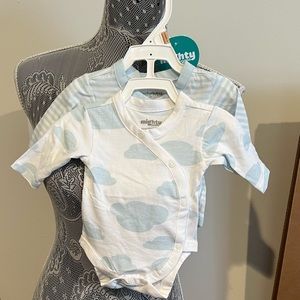 Brand new set of 2 Premie Onesies